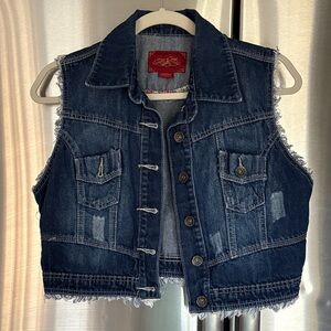 One 5 One Blue Denim Vest